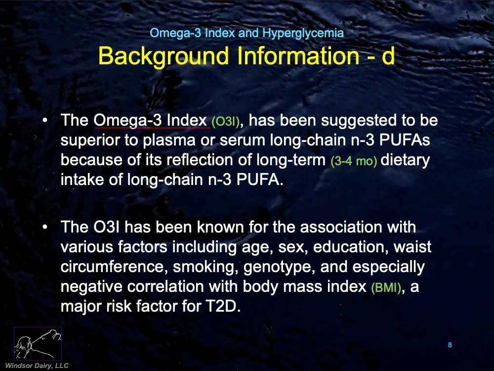 Association between Omega-3 Index and
Hyperglycemia Depending on Body Mass Index among Adults in the United States