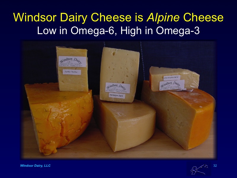 Alpine Cheese is Higher in Omega-3