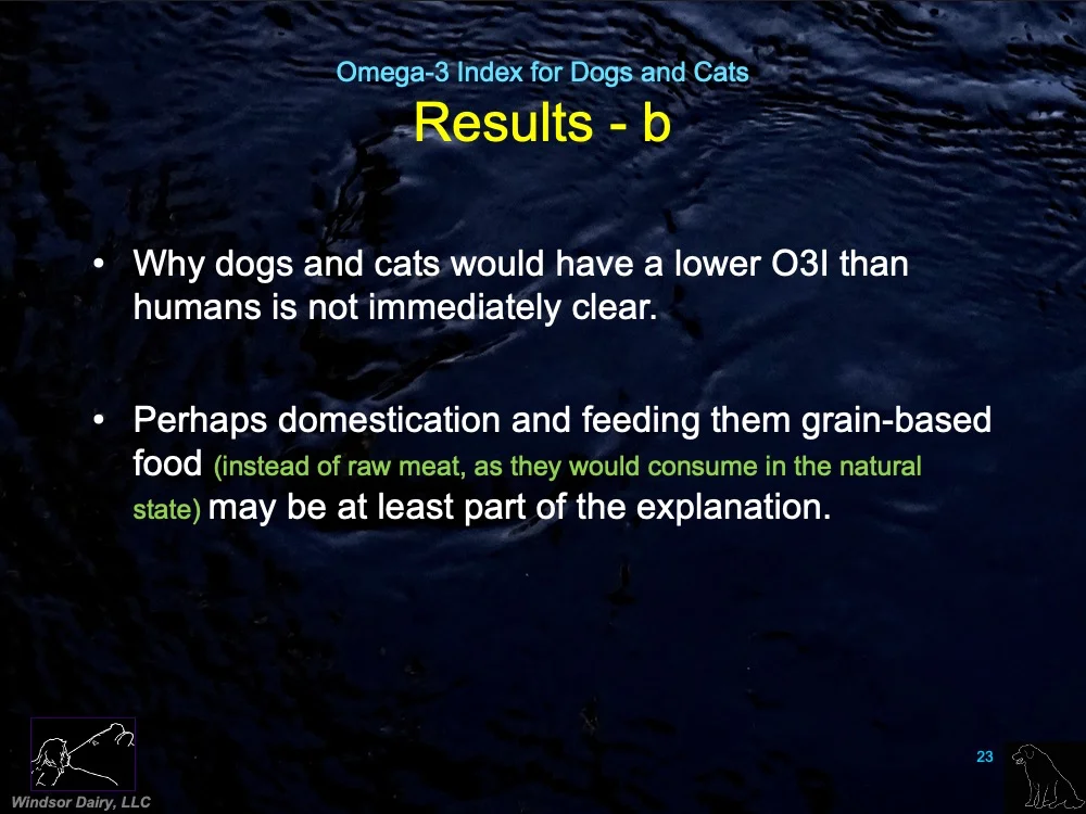 Derivation of the Omega-3 Index from EPA and DHA Analysis of Dried Blood Spots from Dogs and Cats