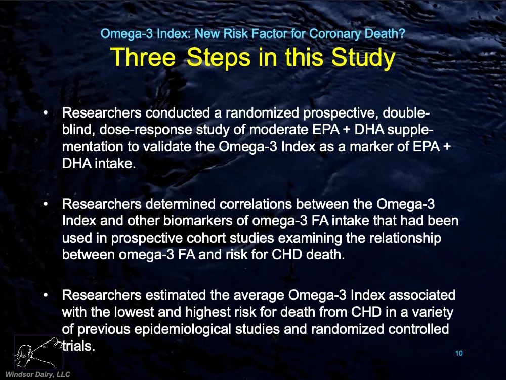 The Omega-3 Index: a new risk factor for death from coronary heart disease?