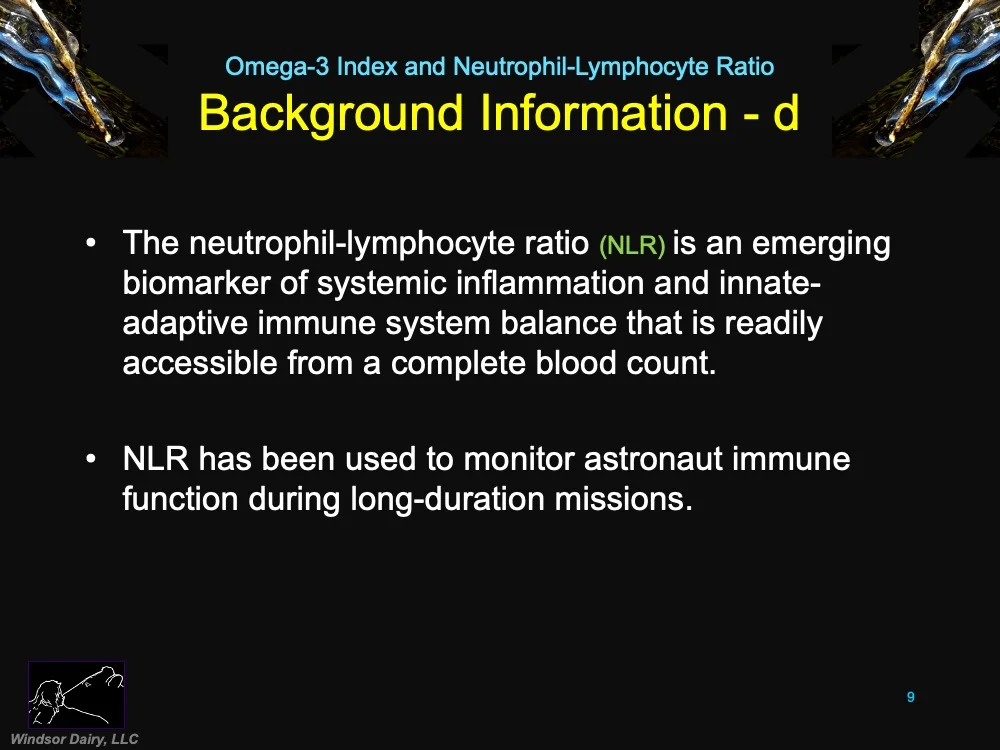 The Neutrophil – Lymphocyte Ratio, is an emerging biomarker of systemic inflammation and the innate-adaptive immune system balance that is readily accessible from a complete blood count.